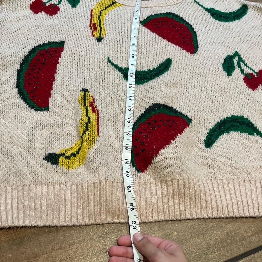 Urban outfitters fruit sweater medium - Picture 5 of 7